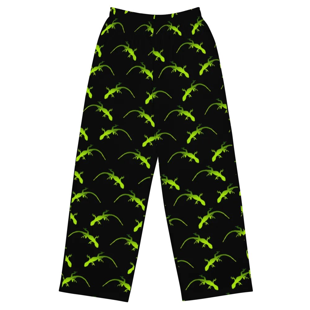 Geckos Pattern Wideleg Pants product image (2)