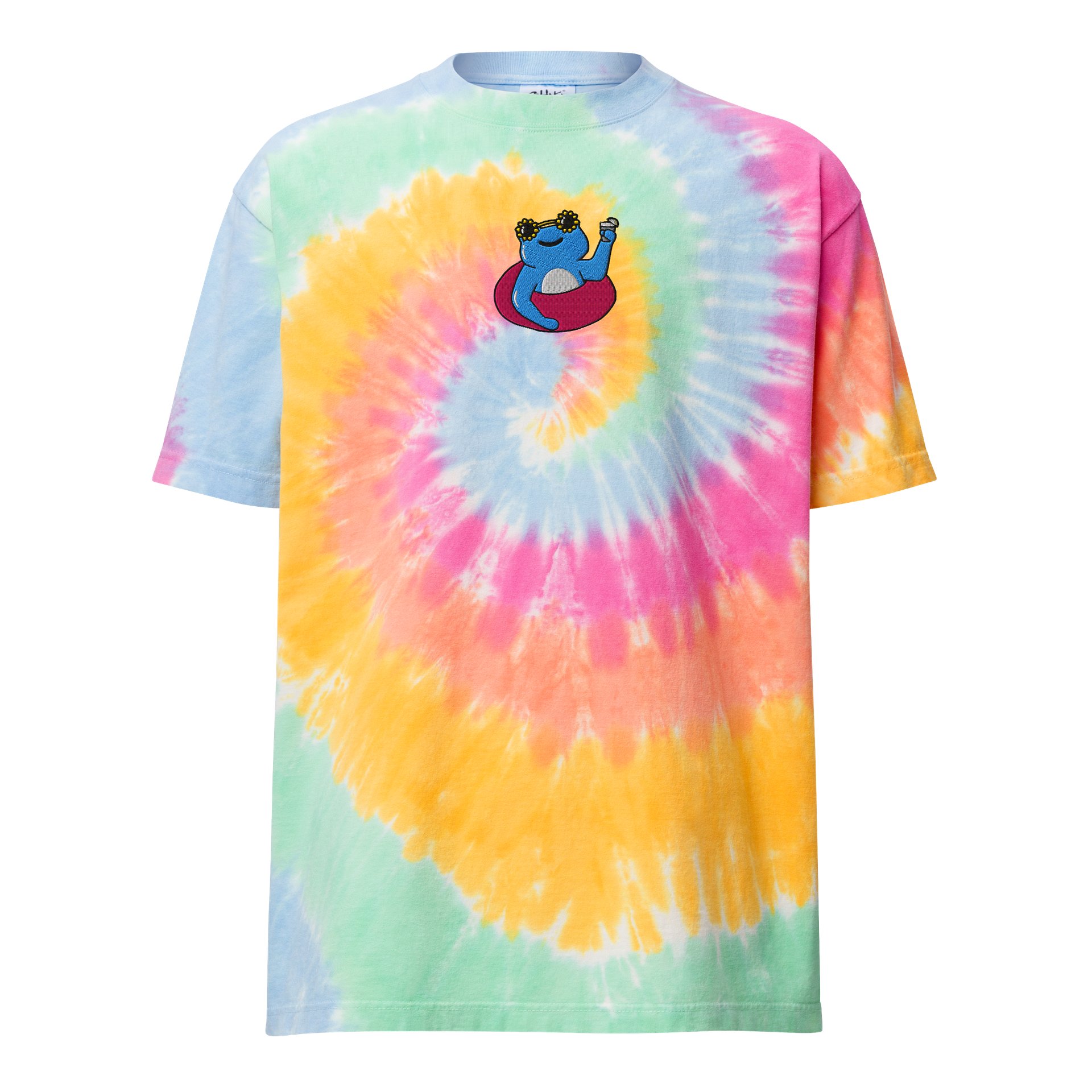 Hot Froge Summer Floatin' Froge Tie Dye Tee product image (1)