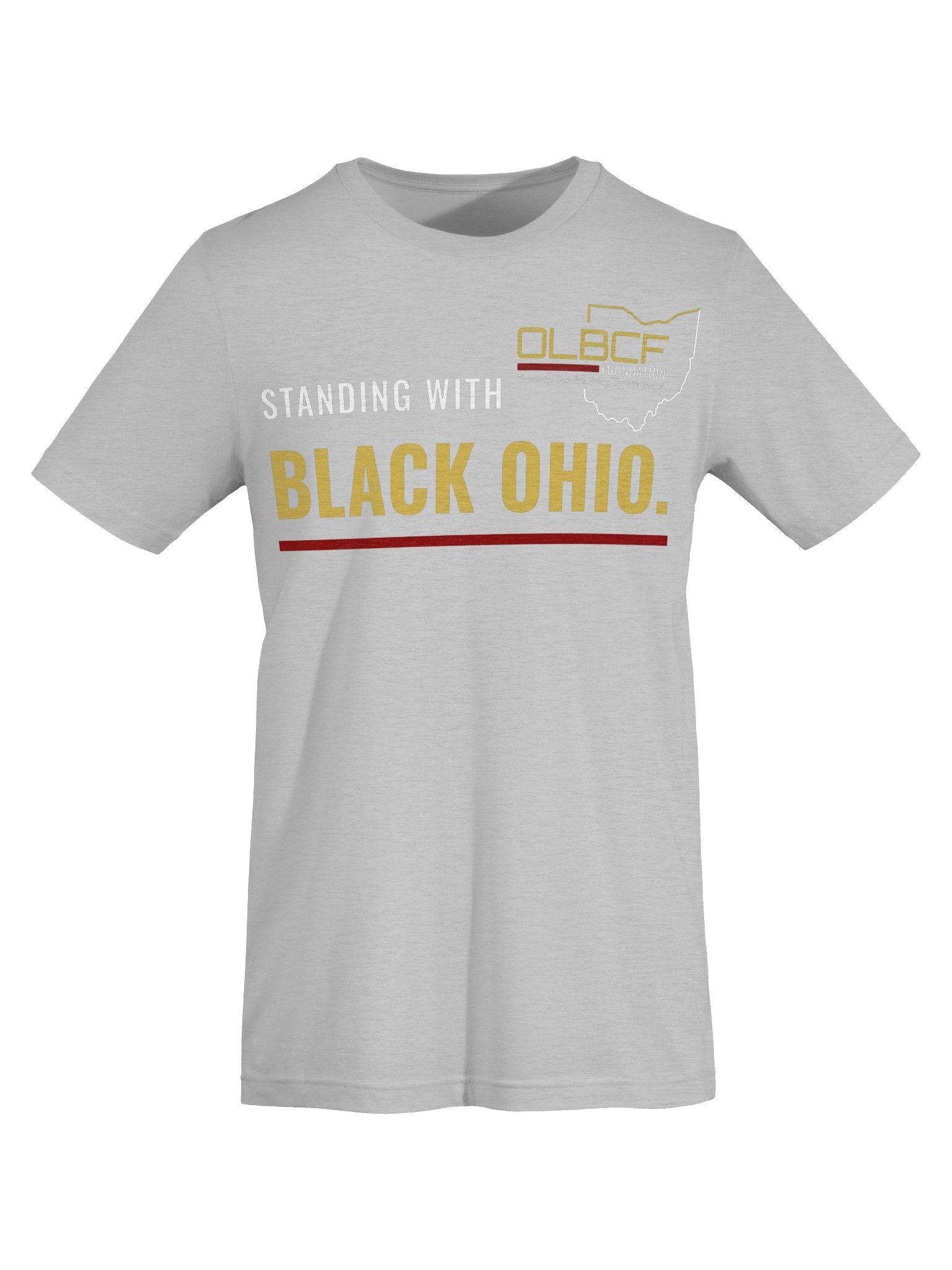 OLBCF Standing With Black Ohio Tee product image (5)