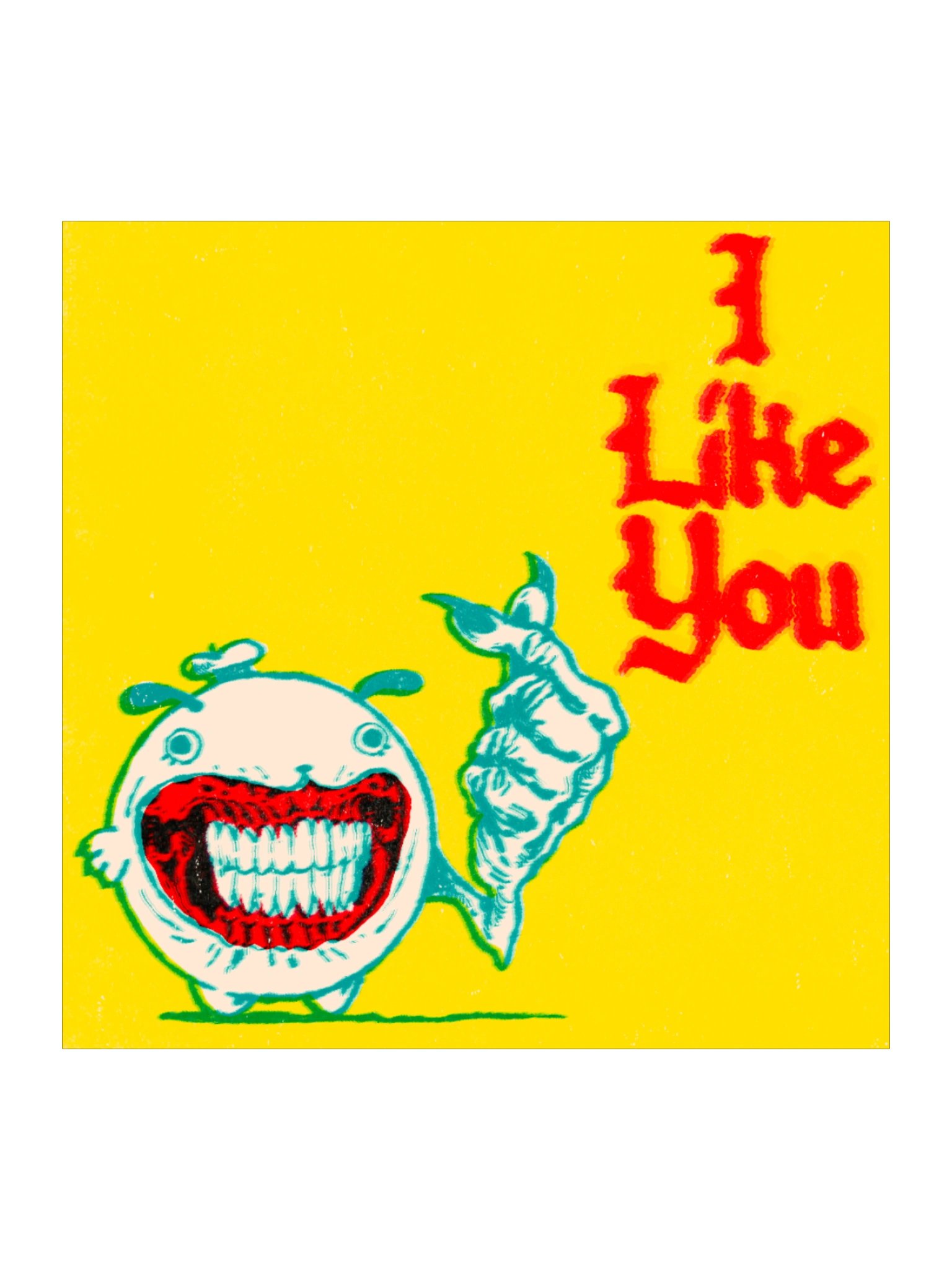 I LIKE YOU Sticker product image (3)