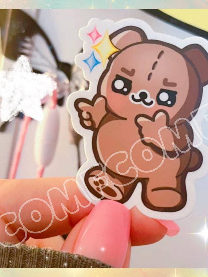 Finger Guns Ber Sticker product image (1)