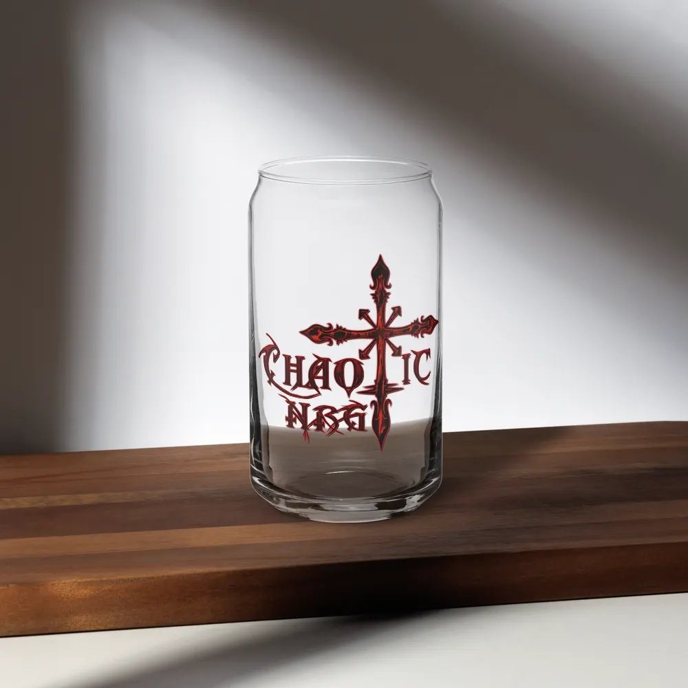 Gothic Cross Chaos Can Glass product image (35)
