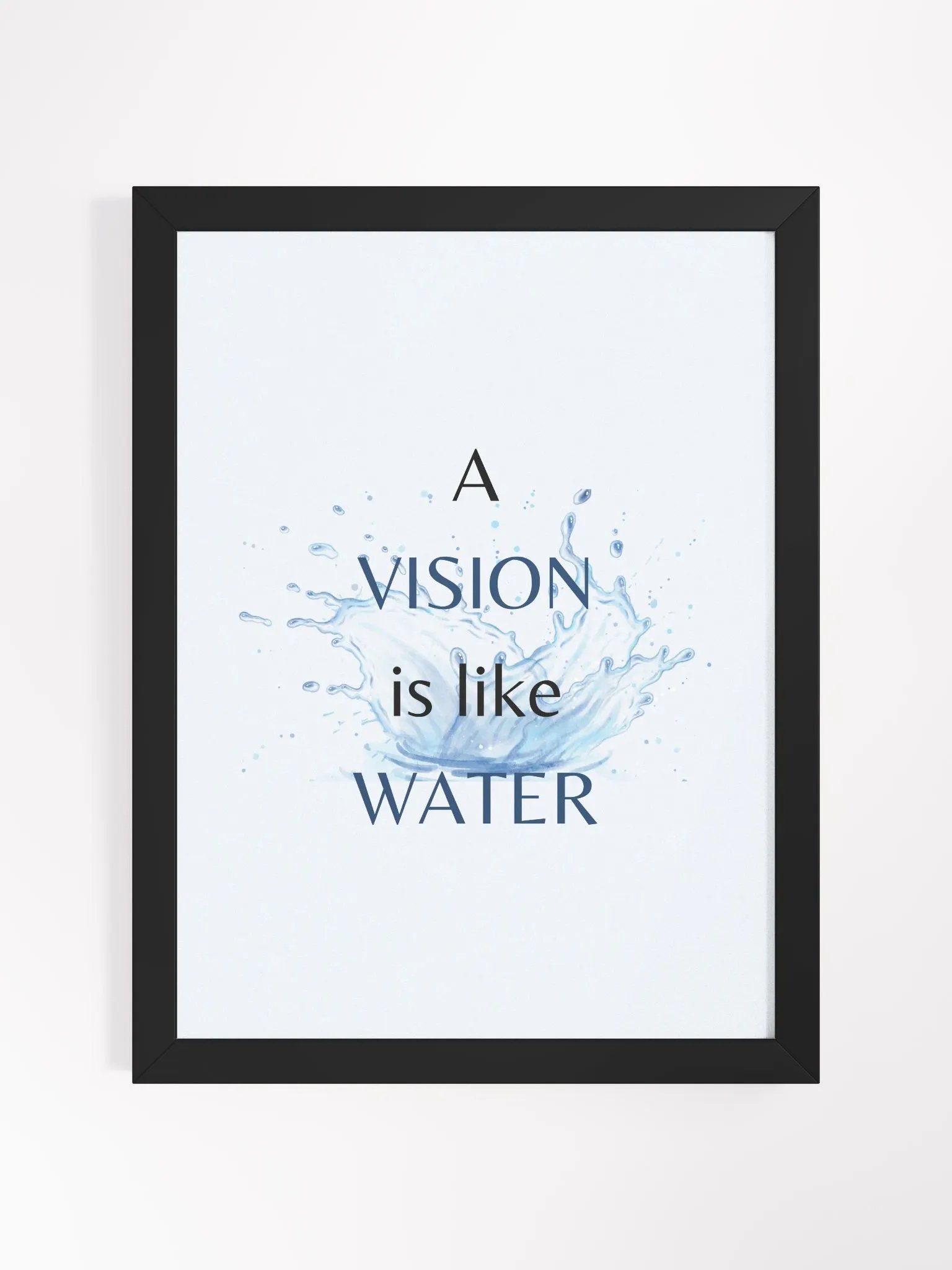 Visionary Splash Framed Poster product image (1)