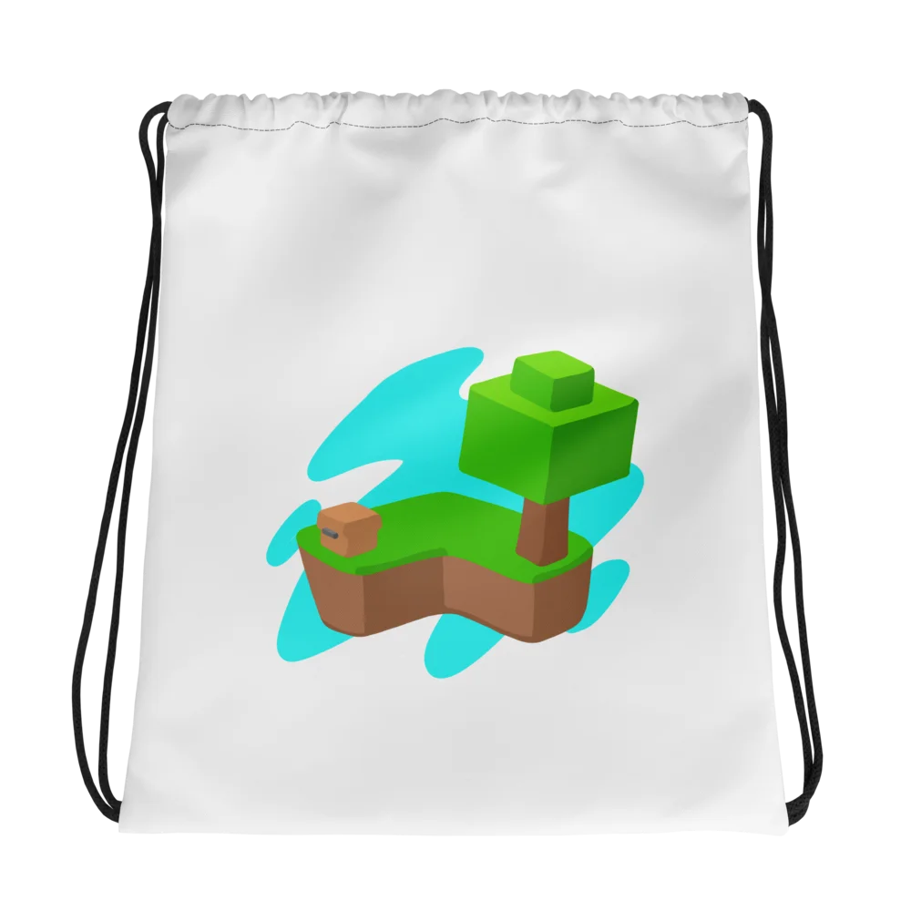 Skyblock Drawstring Bag product image (1)