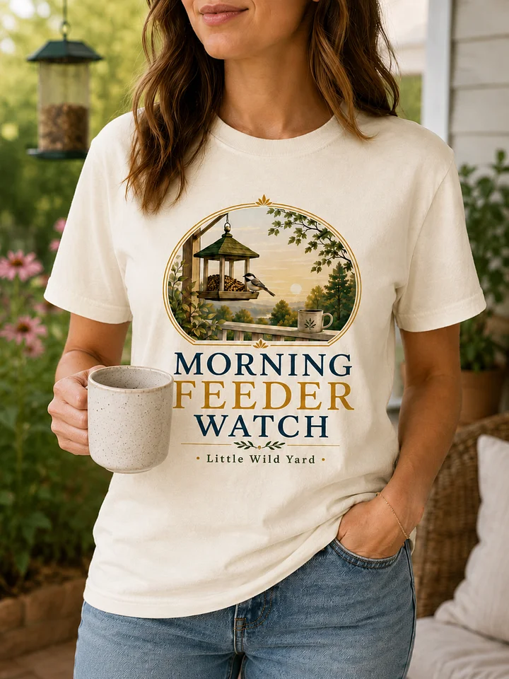 Morning Feeder Watch T-shirt product image (2)