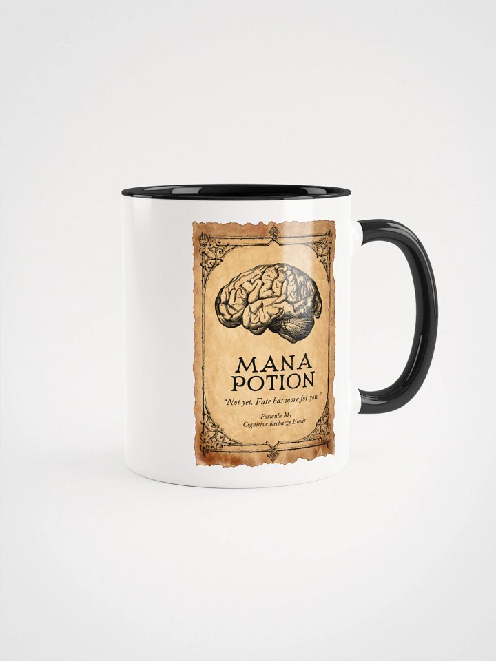 Mana Potion Mug - Available in Blue or Black product image (4)