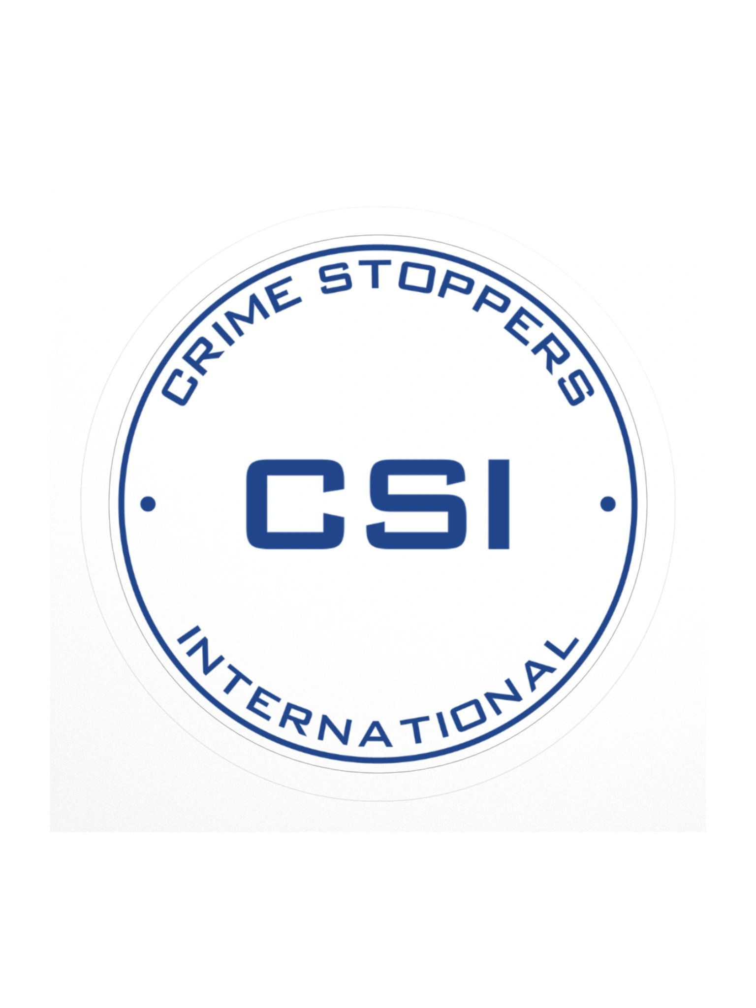 Crime Stoppers International Stickers product image (1)