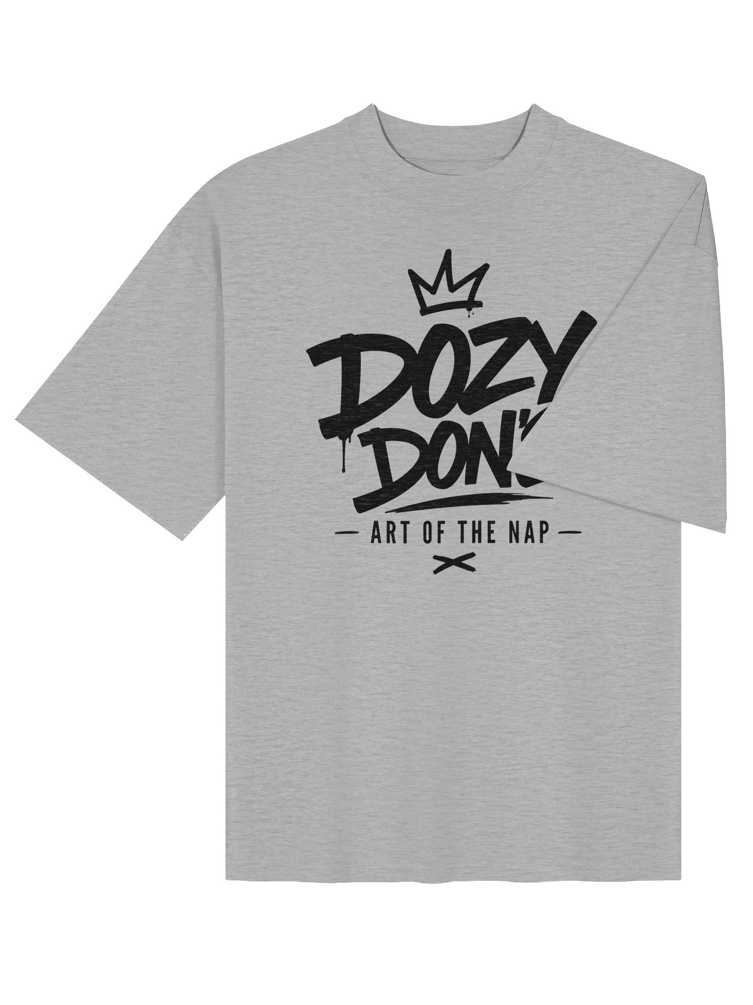 Dozy Don Logo T-Shirt – Organic Oversized T-Shirt product image (4)