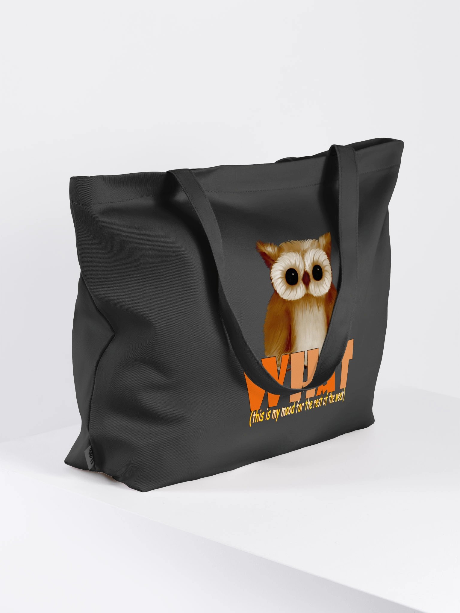 Owl "WHAT" Econscious Organic Cotton Tote product image (4)