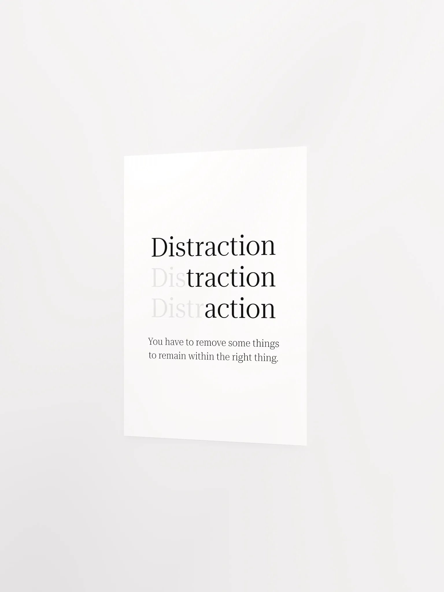 Distraction poster product image (15)