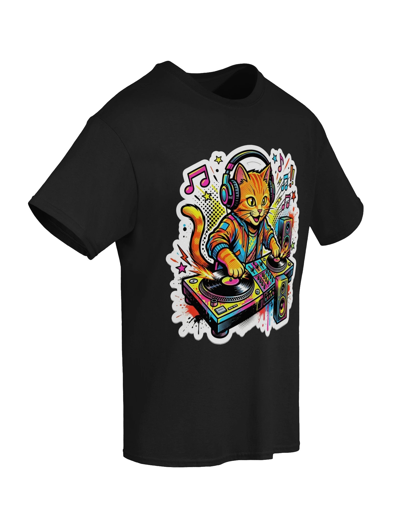DJ Orange Cat Tee product image (41)
