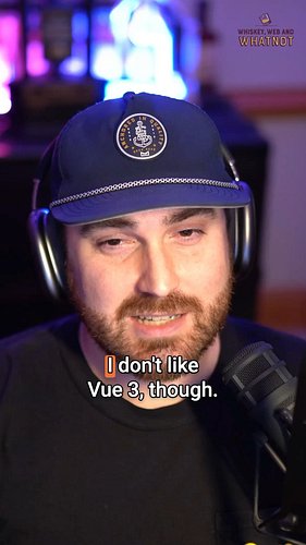 Was Vue 2 better than Vue 3? #podcast #webdevelopment 

https://whiskey.fm/woodford-reserve-air-conditioning-in-europe-podcas...