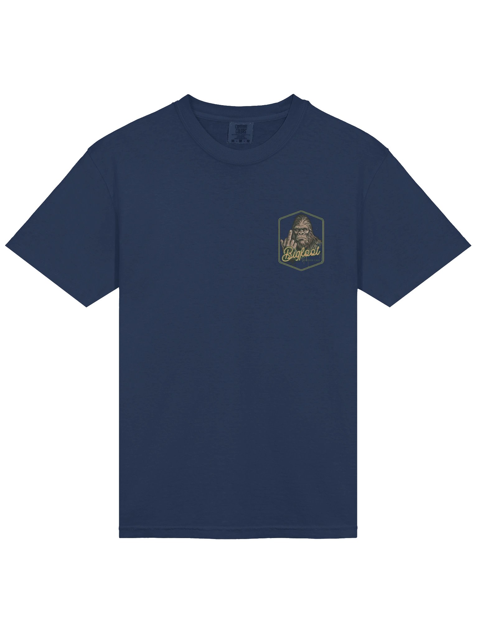 Bigfoot Doesn’t Care Heritage Tee product image (27)