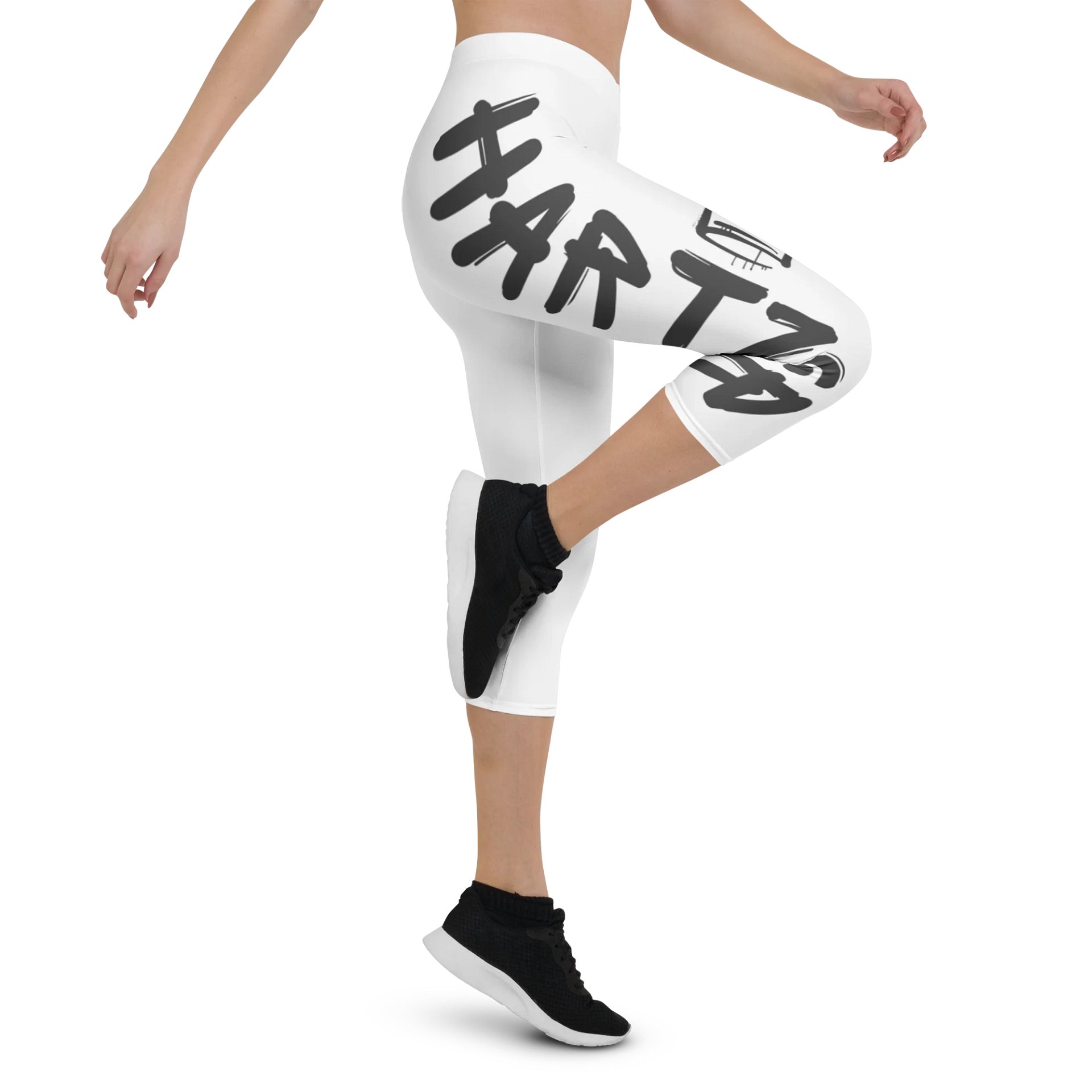 Angular Vibes Custom Capri Leggings product image (5)