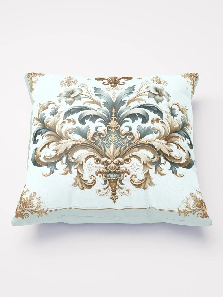 Regal Baroque Fleur-de-Lis Accent Pillow product image (2)
