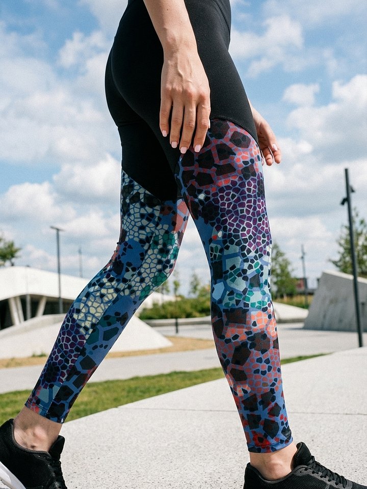 Stained glass-Sports Leggings product image (1)