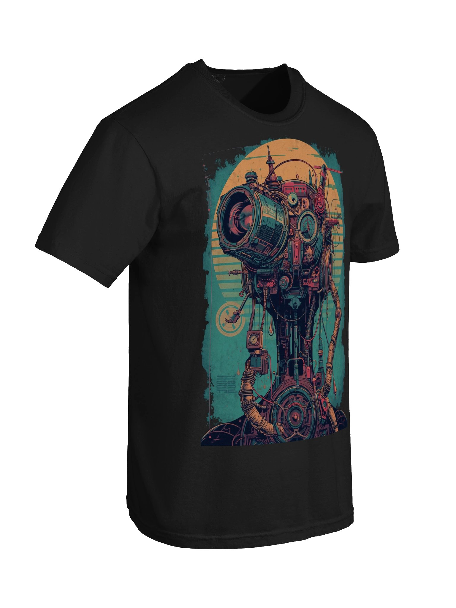 Retro Mech Orbit Heavyweight T-Shirt product image (4)