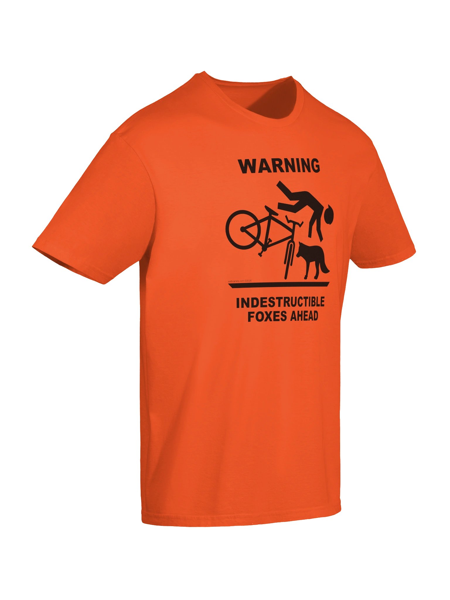 Warning: Indestructible Foxes Ahead T-Shirt product image (6)