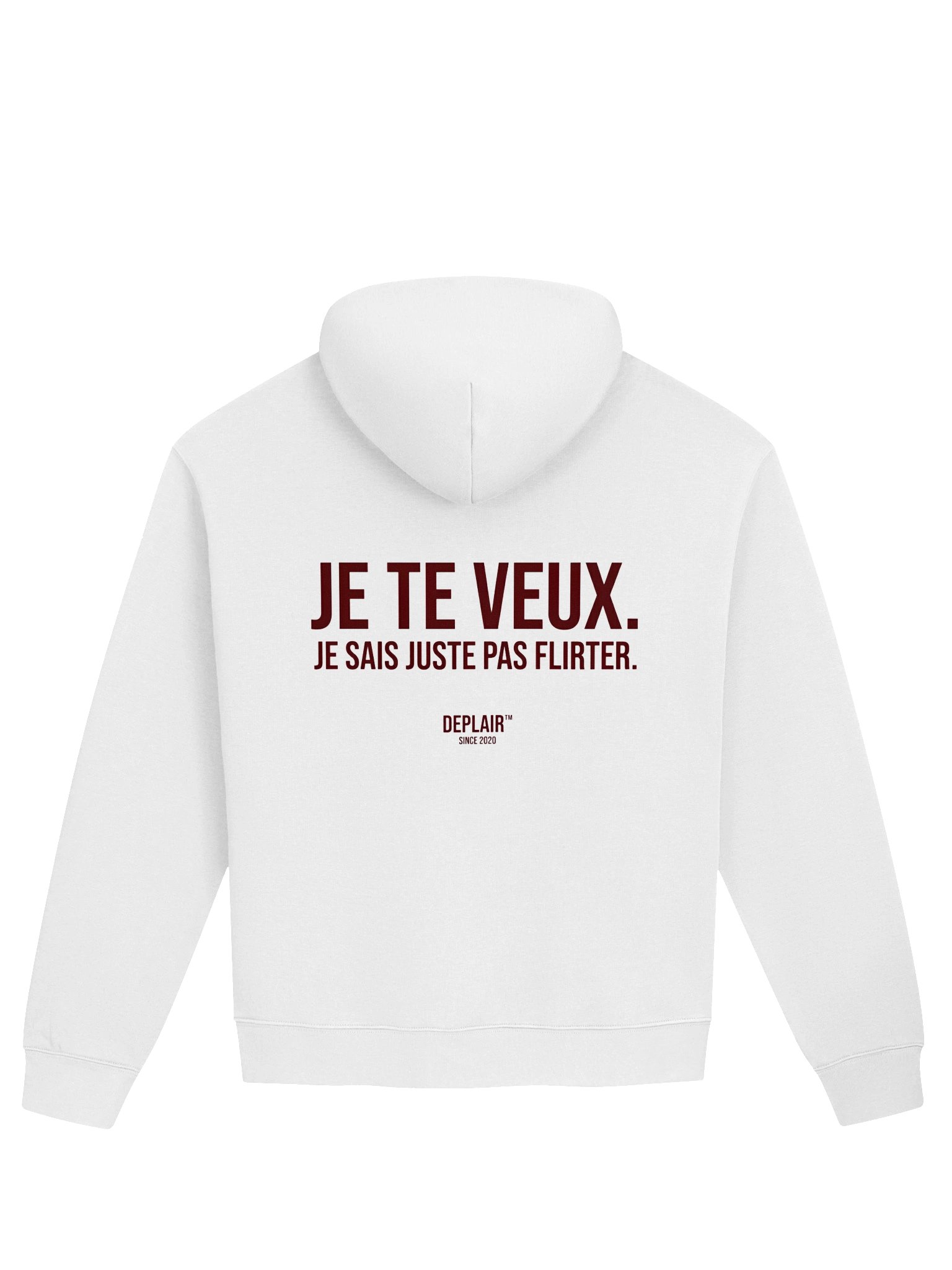 Je te veux. Je sais juste pas flirter. — Hoodie unisexe product image (1)
