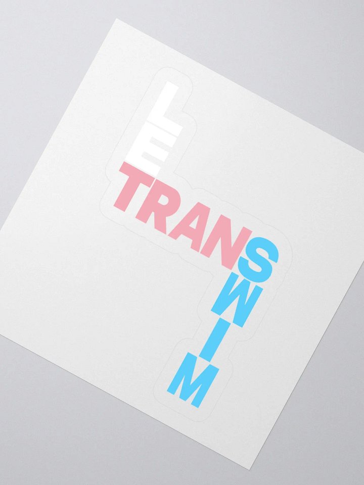 Let Trans Swim - Stickers product image (2)