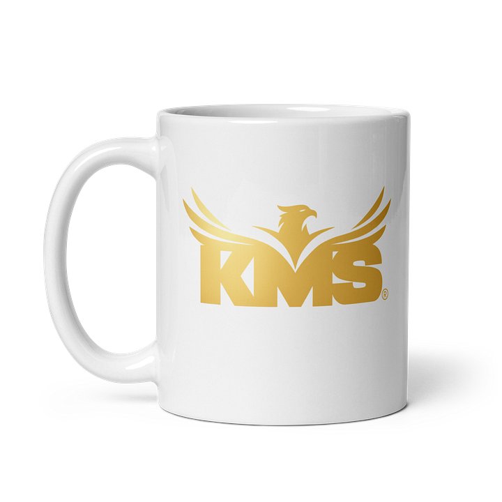 Mug KMS blanc Or product image (2)