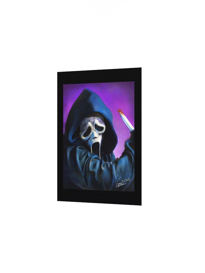 Scream Ghost Face Matte Print product image (3)
