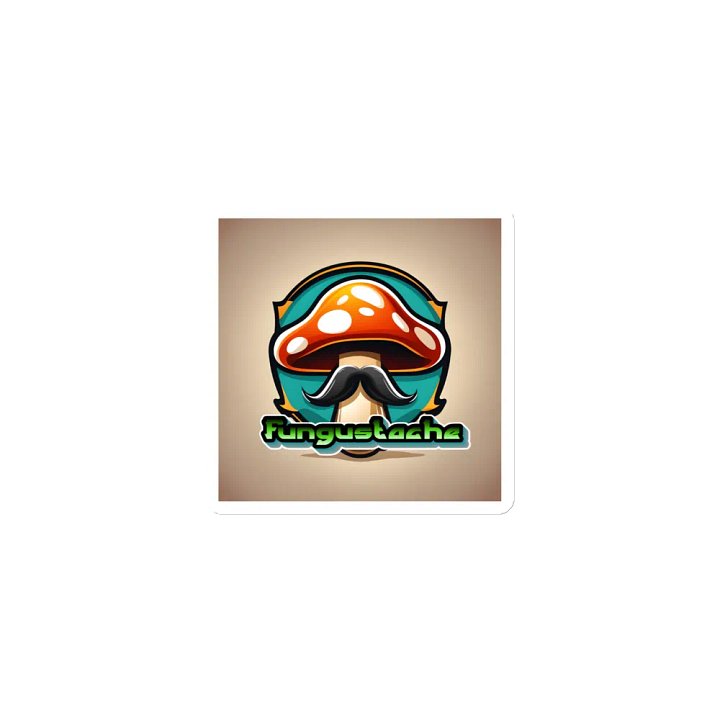 Fungustache Die-Cut Magnets product image (1)