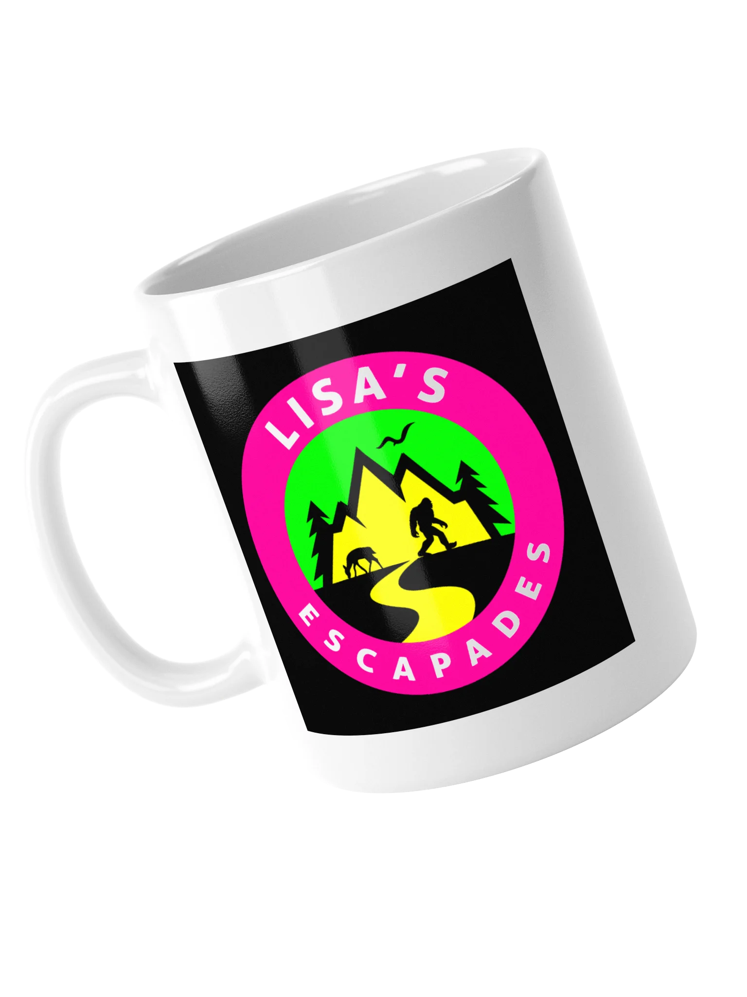 Trending Lisa’s Escapades Mountain Logo Mug product image (5)