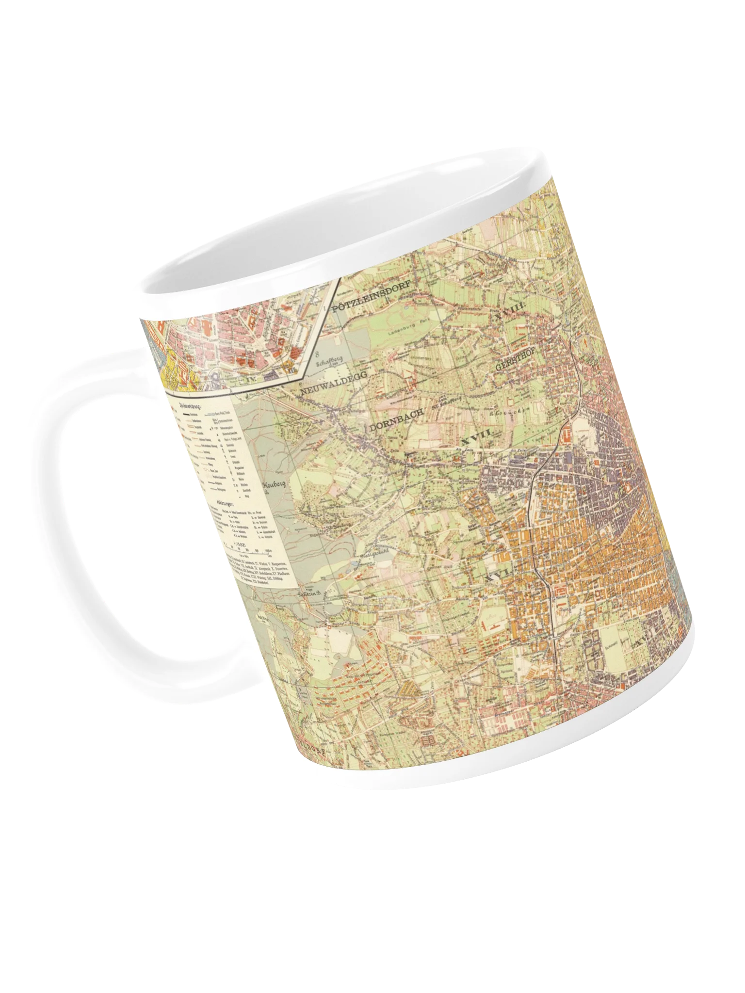 The Vienna City Map Mug product image (5)