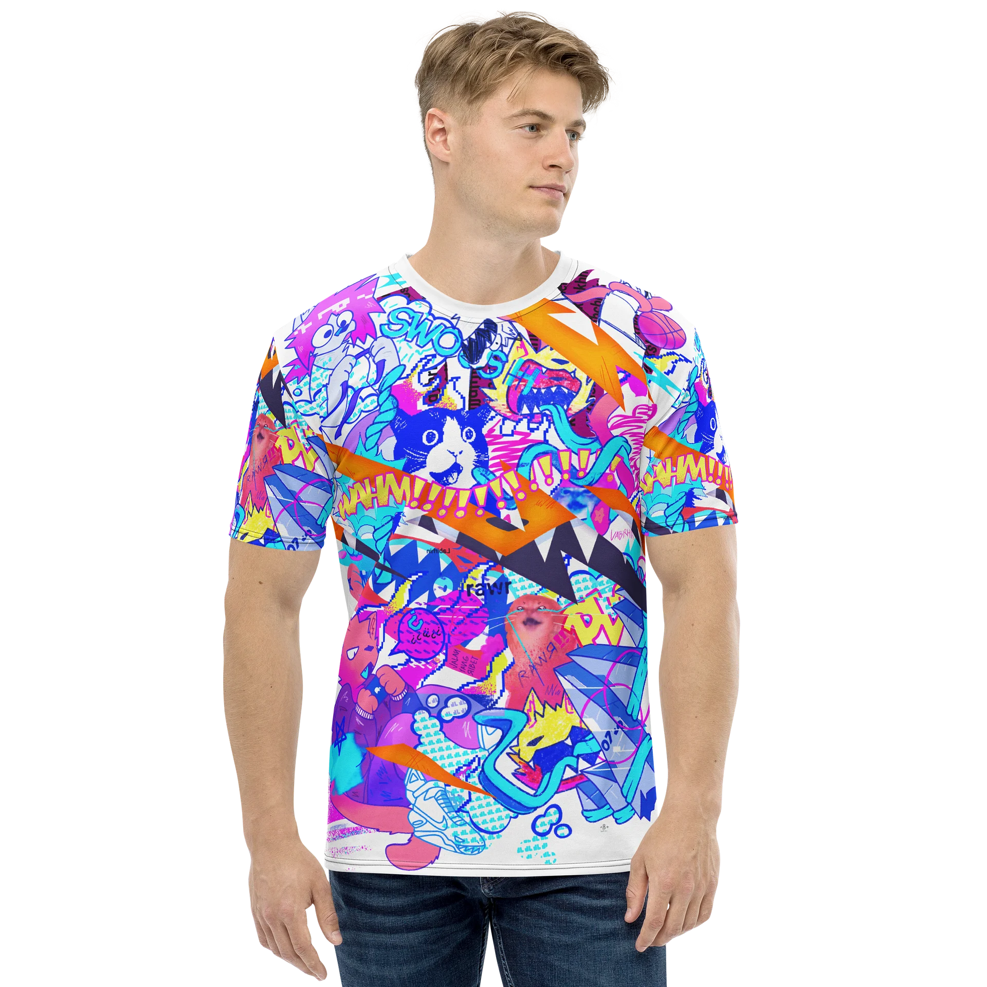 MMA | "Complicated Path" Sketch All-Over-Shirt product image (4)