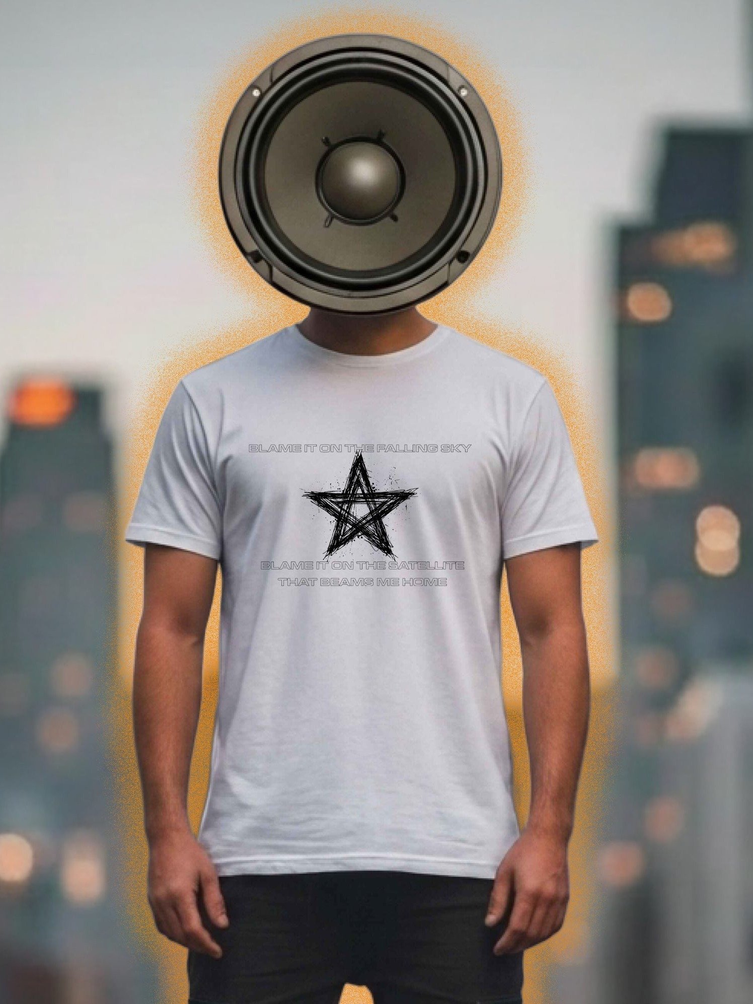Black Star - Radiohead T-shirt product image (1)