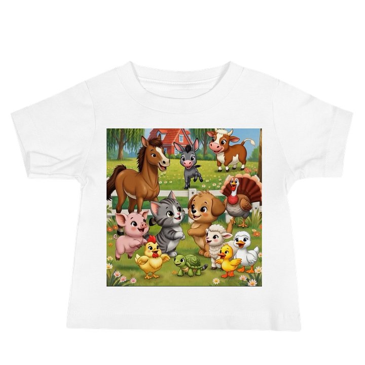 Farm Animals in the Barnyard Toddler T-shirt product image (2)