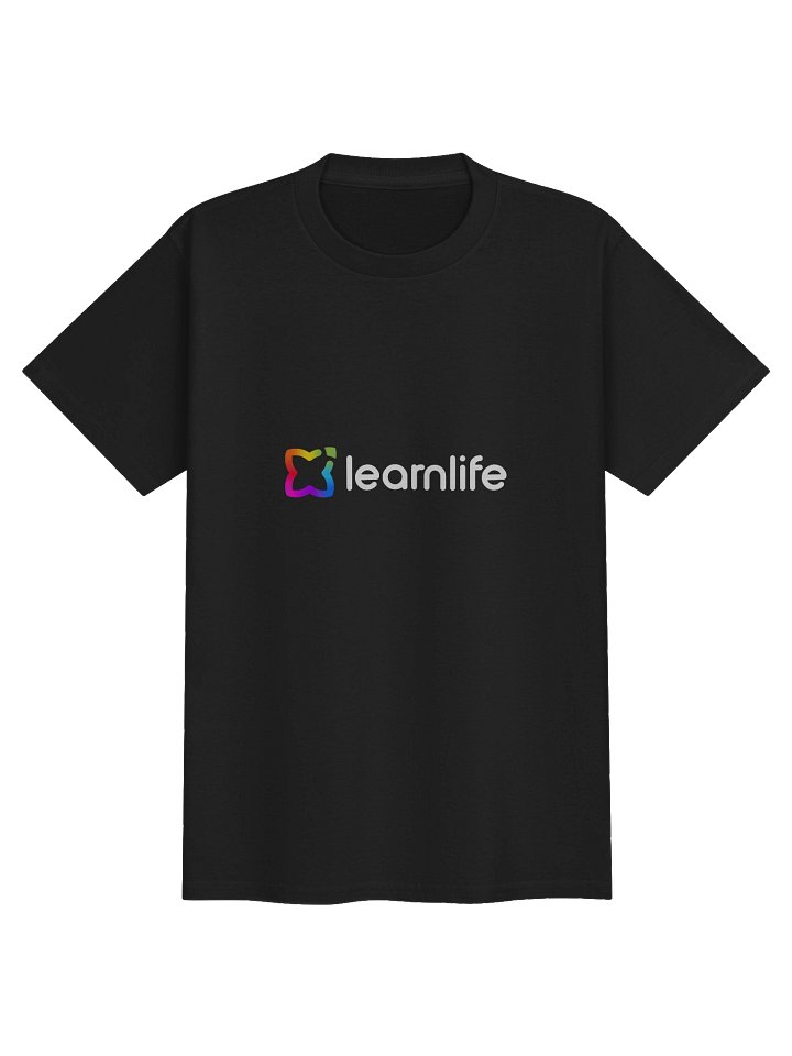 Kids Tee - Cotton - Horizontal Logo - Rainbow & White product image (1)