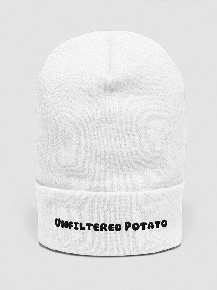 UNFILTERED Cuffed Beanie - Black Font product image (11)