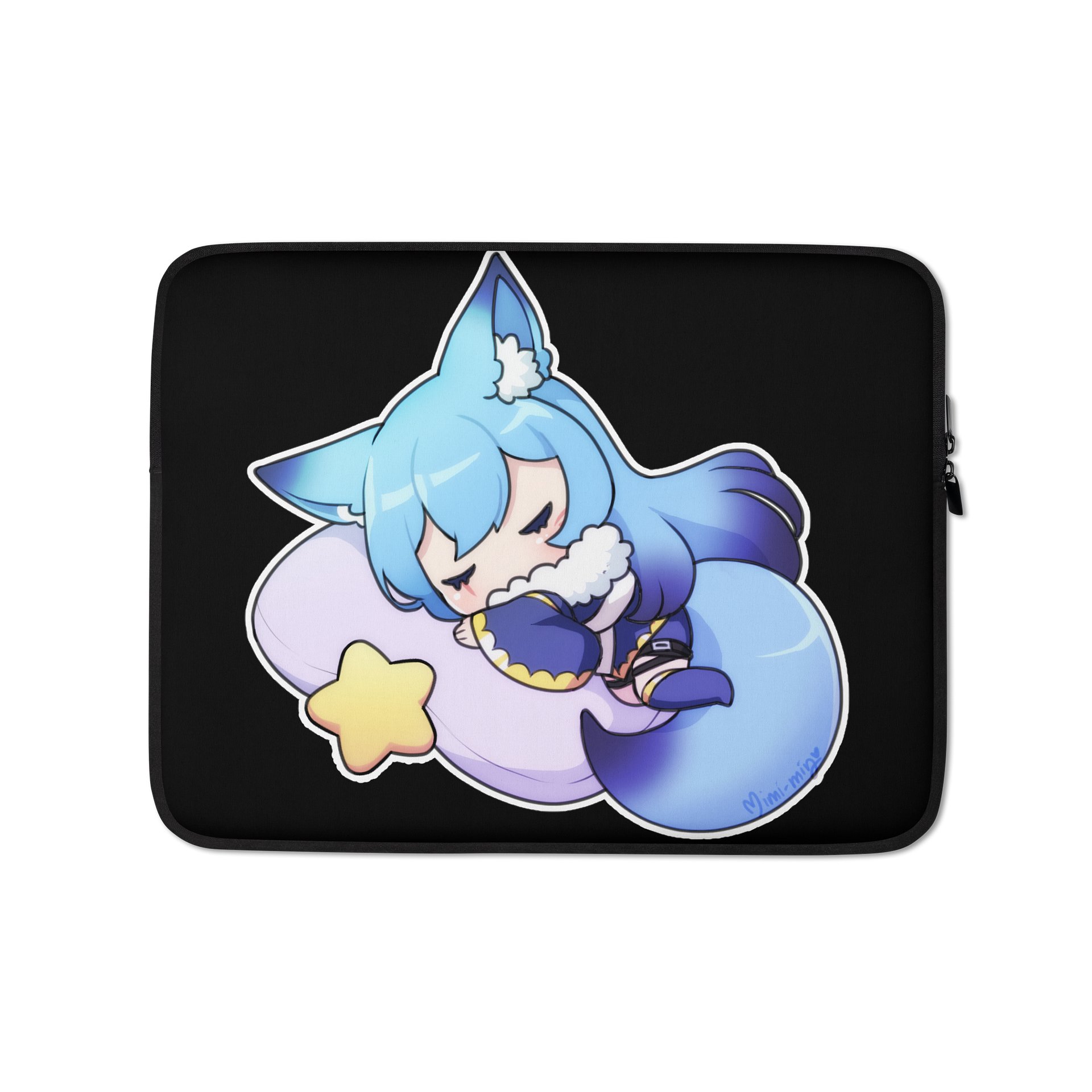 Sleeping Dimi Laptop Sleeve product image (1)