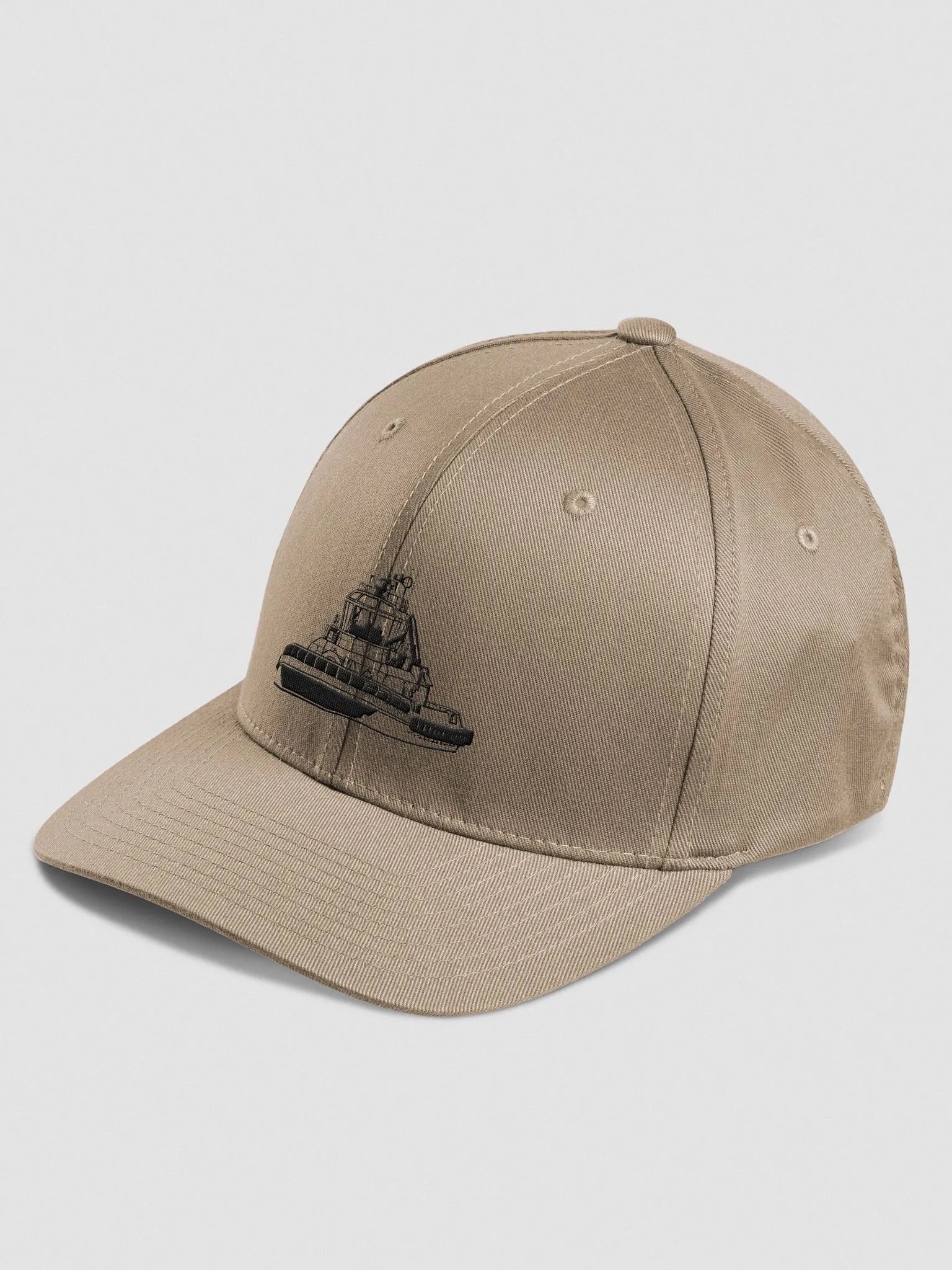 Black Athena tug Fitted Flexfit Cap product image (2)