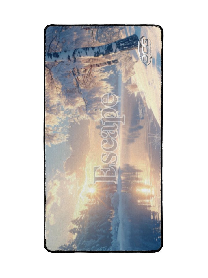 Winter Serenity Desk Mat product image (2)