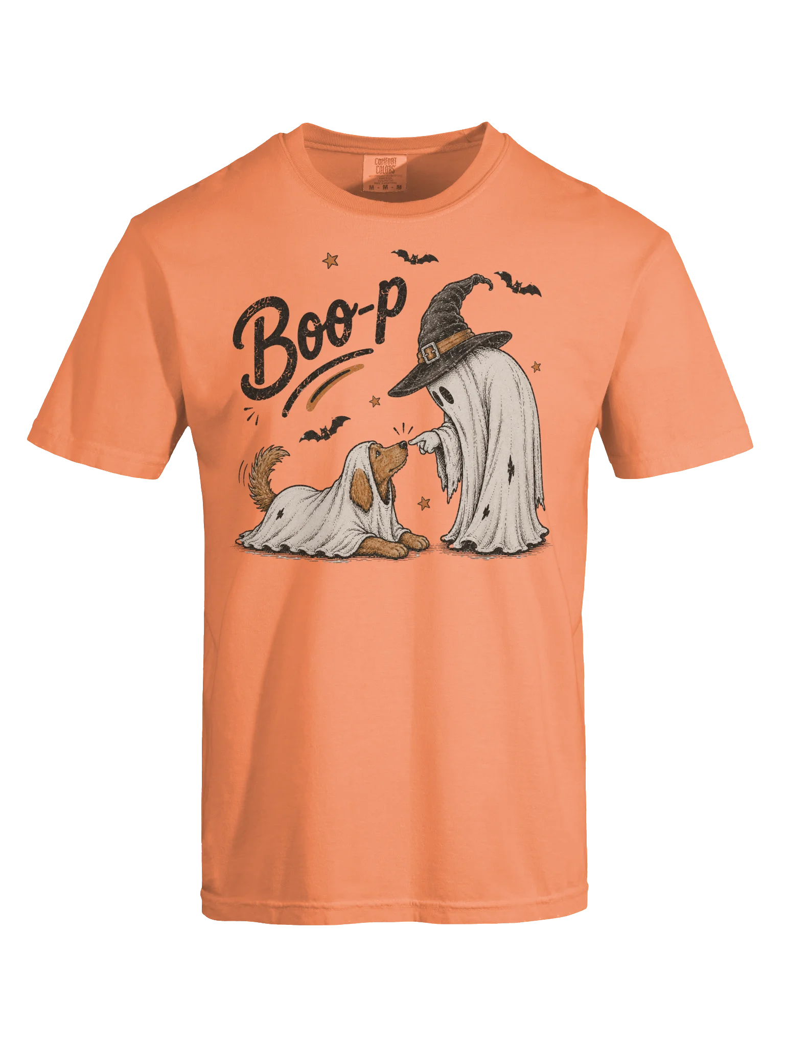 Boo-P Ghost Dog T-Shirt | Funny Halloween Dog Tee product image (5)
