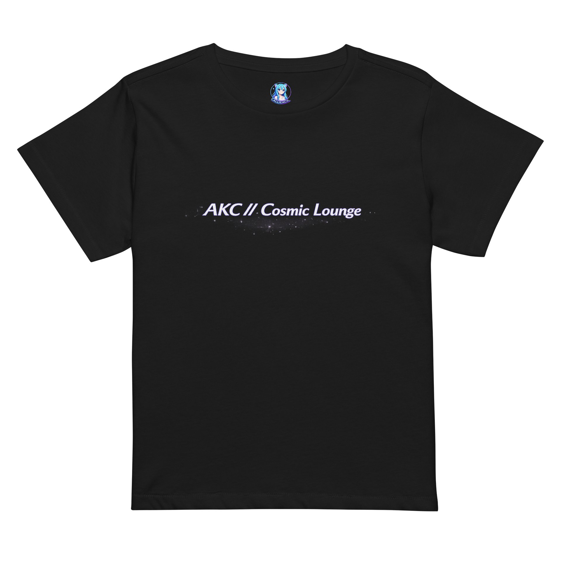 • AKC // Cosmic Lounge Women’s High-Waisted Tee | Arkfall Kitty Collective product image (2)