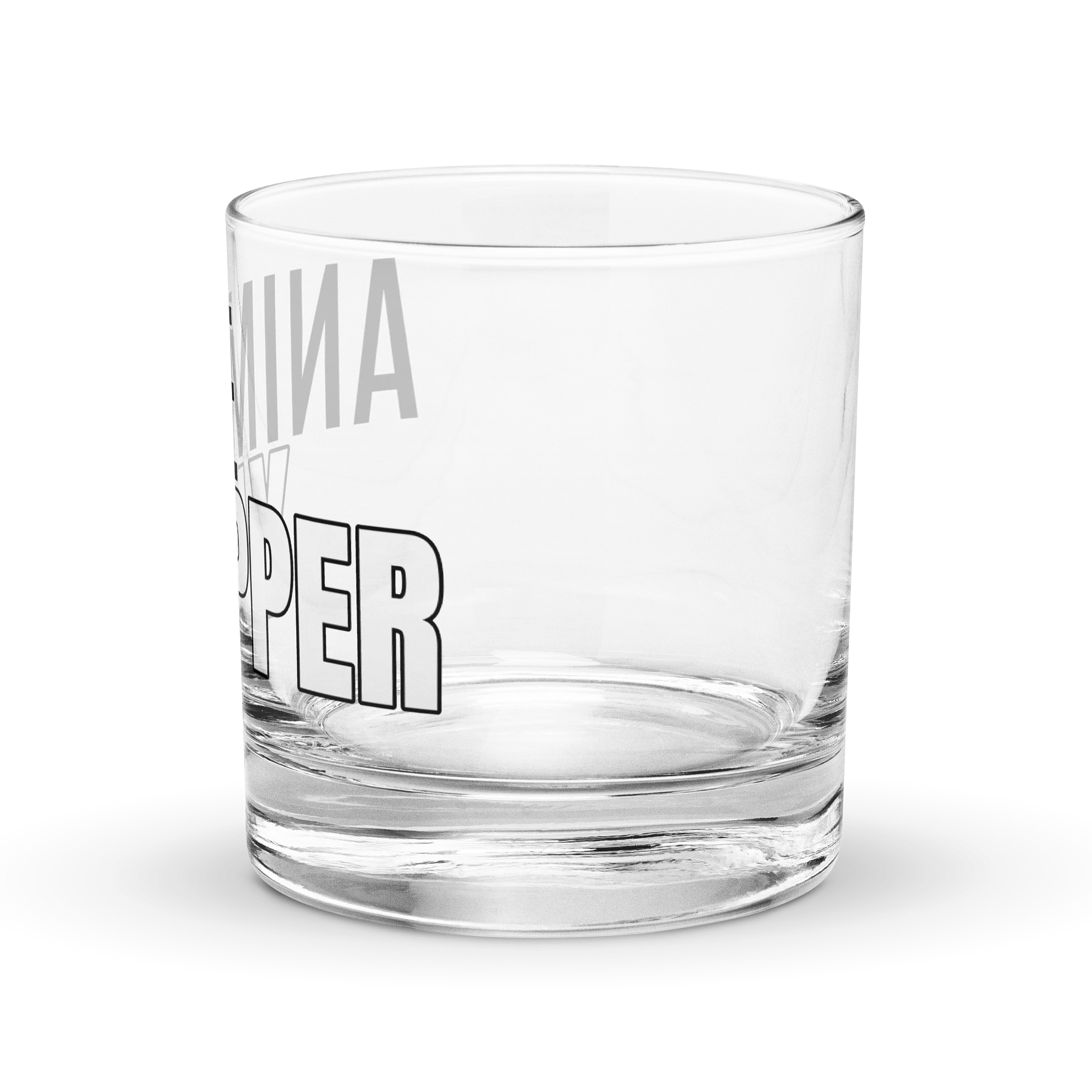 Anime Yapper Glass Cup product image (2)