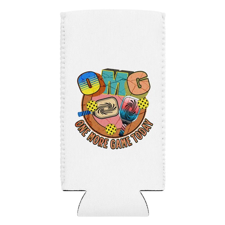OMG One More Game Today Pickleball Party Can Cooler product image (2)