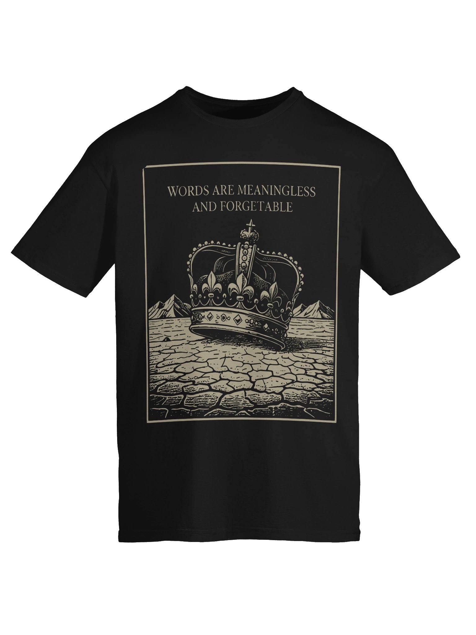 Silence is Golden – Desert Crown Vintage Aesthetic product image (5)