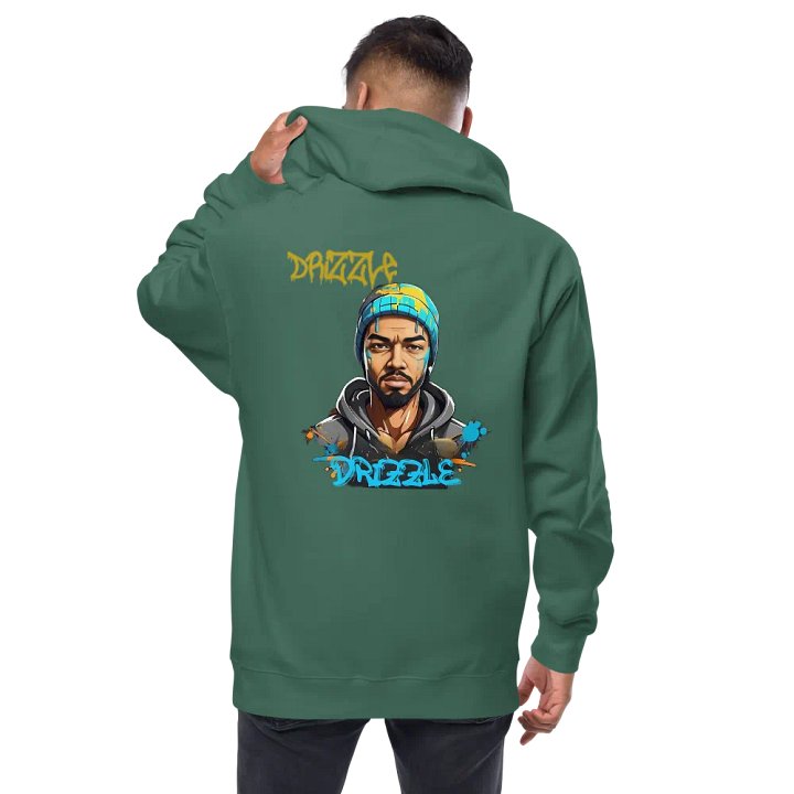 DRIZZLE ZIP HOODIE (ALPINE GREEN) product image (1)