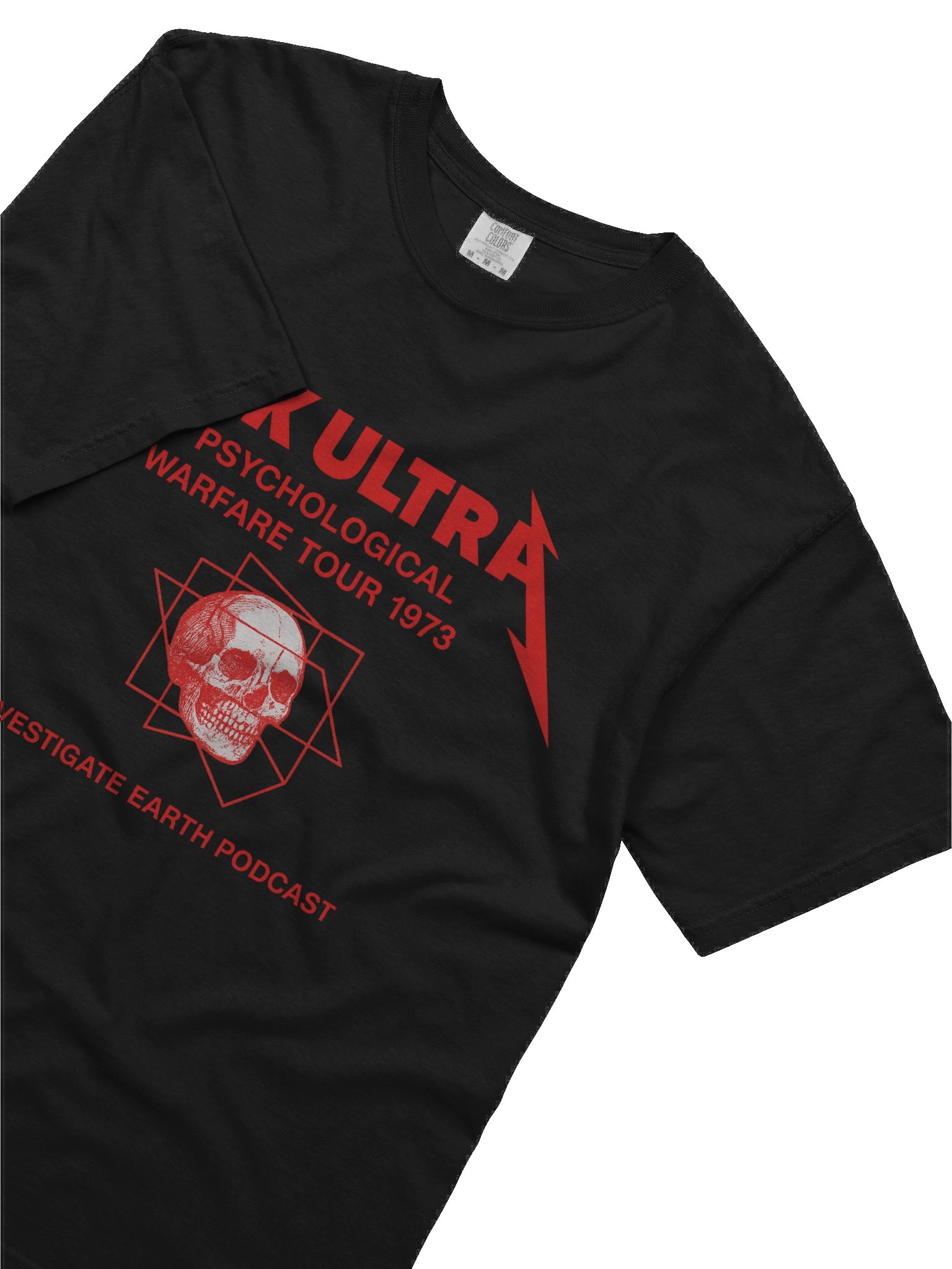 Limited Premium MK Ultra Psychological Warfare Tour Comfort Colors T-Shirt product image (2)