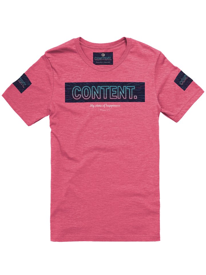 Content. (State of Happiness) Unisex Soft Tee product image (2)