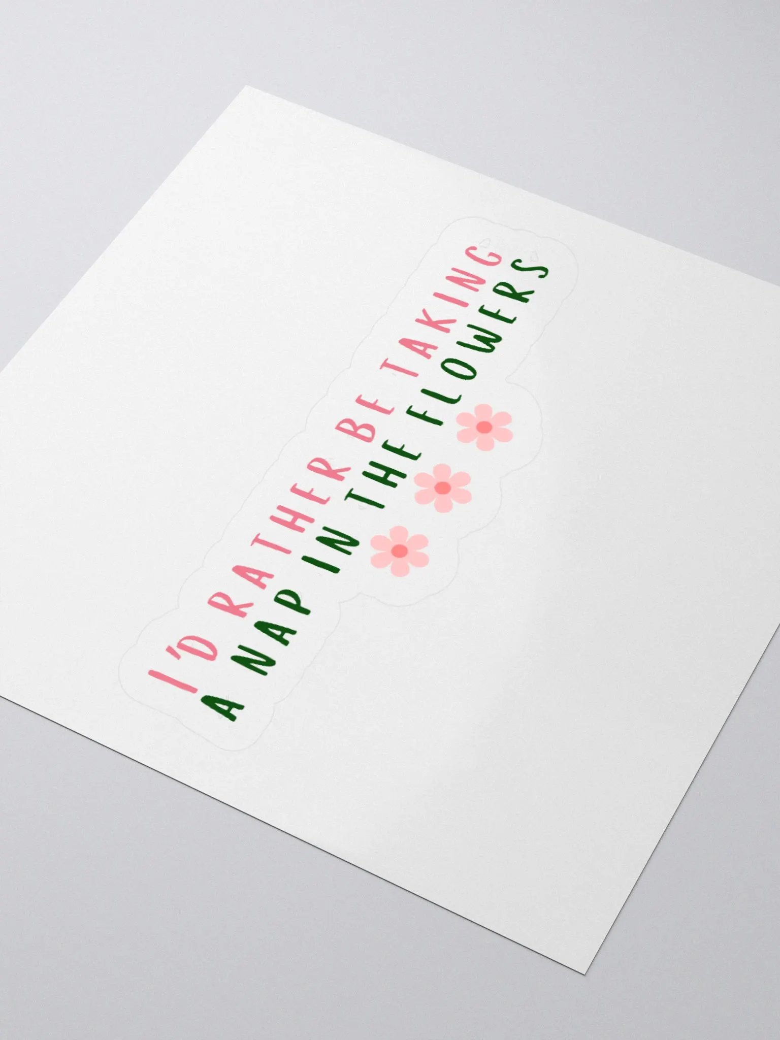 Flower Nap Sticker product image (3)