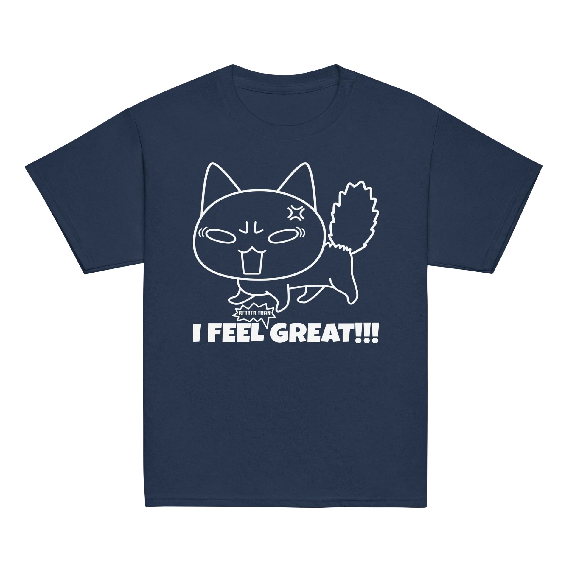 Ironic Emotional Expression - Unisex Youth Heavyweight T-shirt product image (7)
