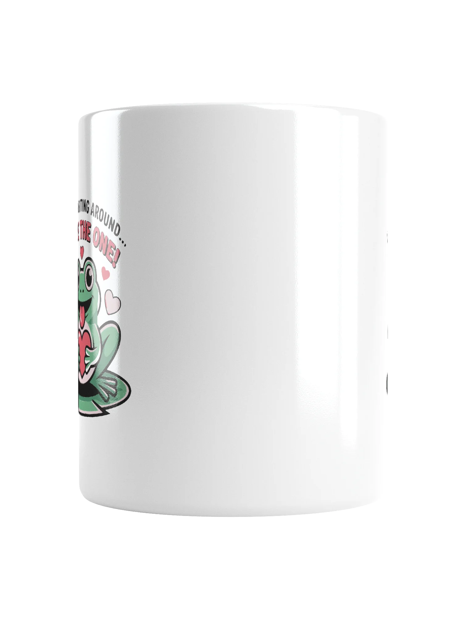 Frog Valentine's Day Gift | I'm Not Ribbing Around Mug | Funny Animal Pun Love Gift product image (6)