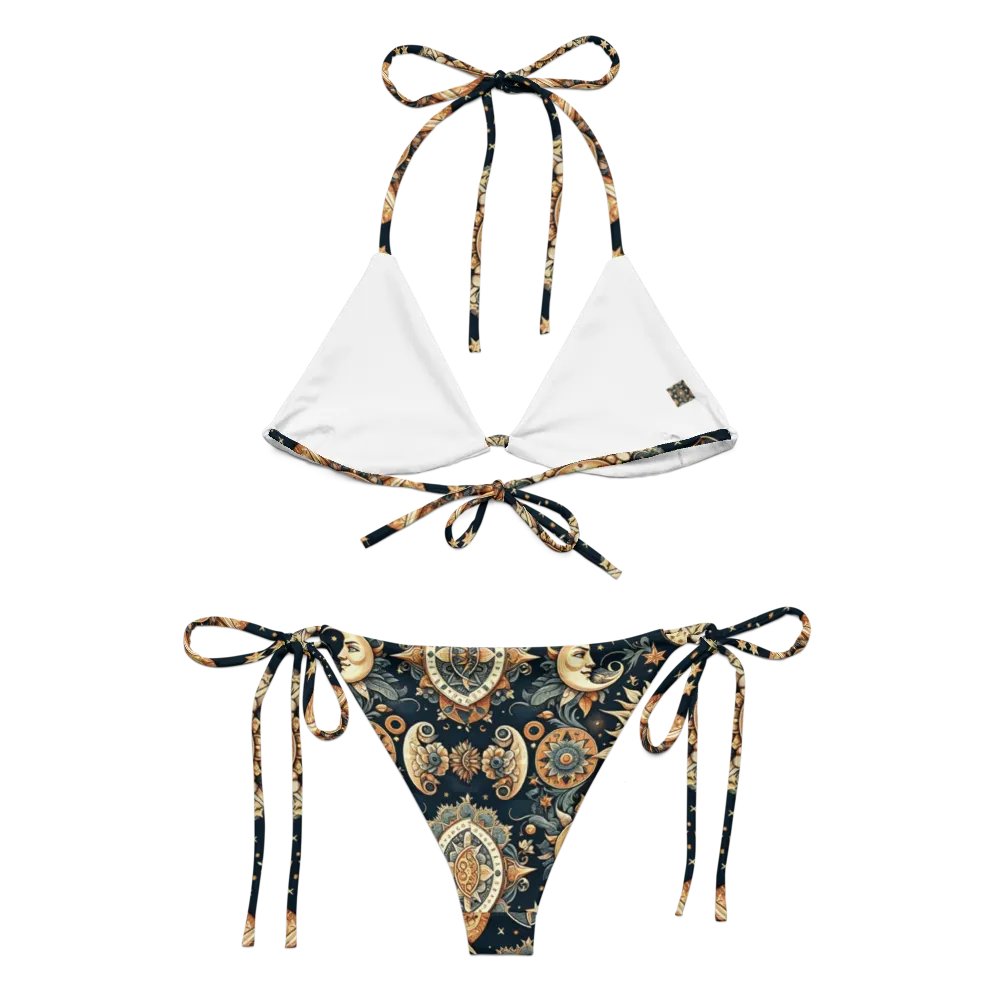 All-Over Print Recycled String Bikini product image (5)