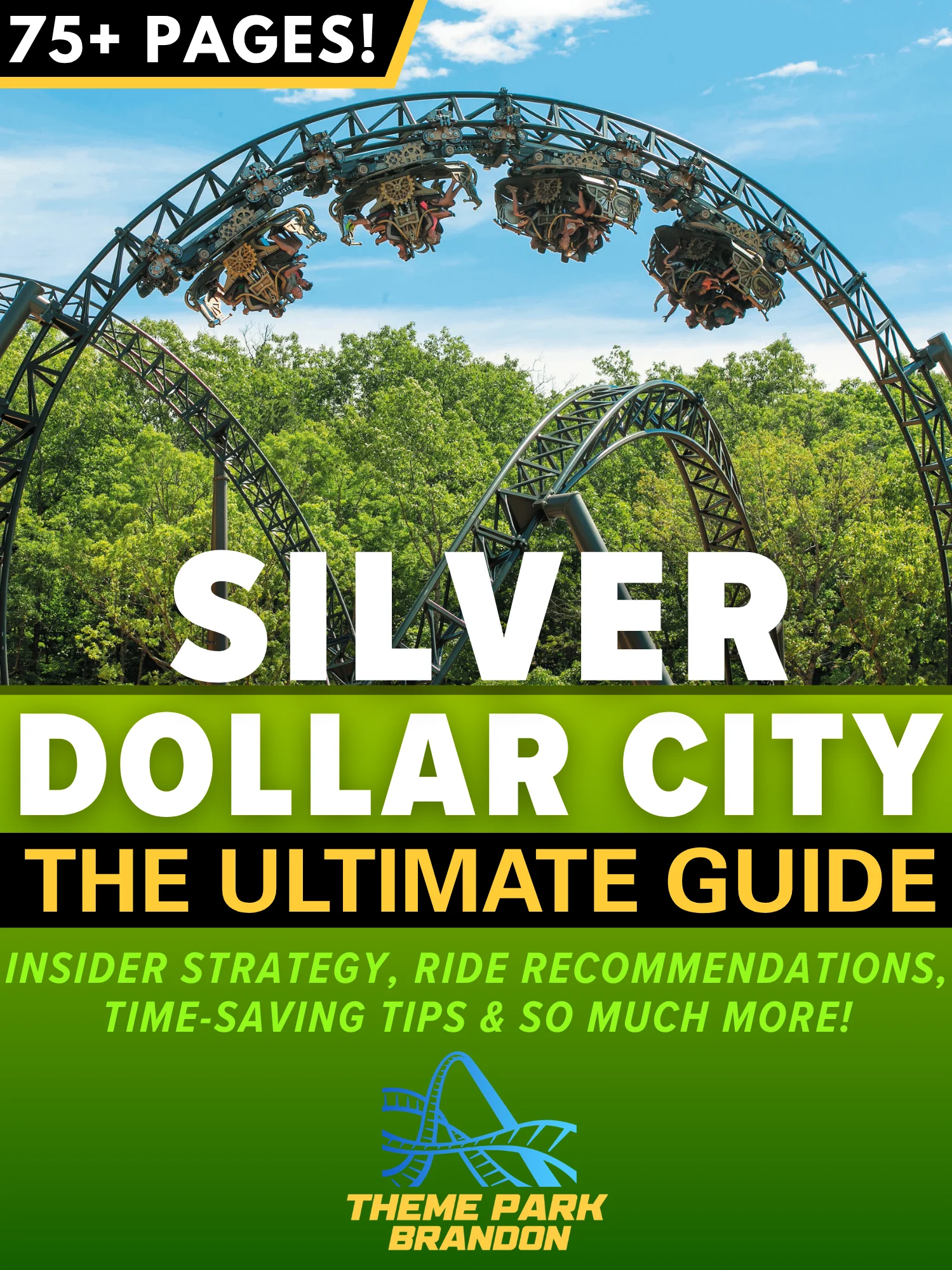 Silver Dollar City Guide 2026 | 75-Page Printable Digital PDF, Instant Download product image (1)